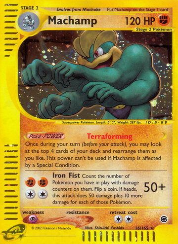 Machamp (16/165) [Expedición: Conjunto básico] 