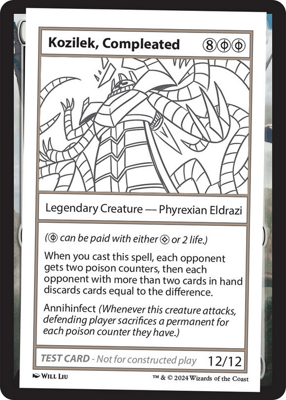 Kozilek, Completed [Mystery Booster 2 Playtest Cards]