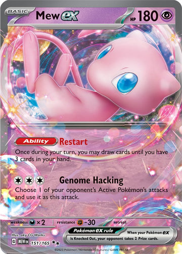 Mew ex (151/165) [Escarlata y Violeta: 151] 