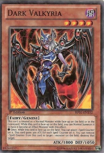 Valkyria oscura [BP01-EN152] Starfoil Raro 