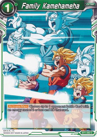 Familia Kamehameha (BT1-082) [Batalla Galáctica] 