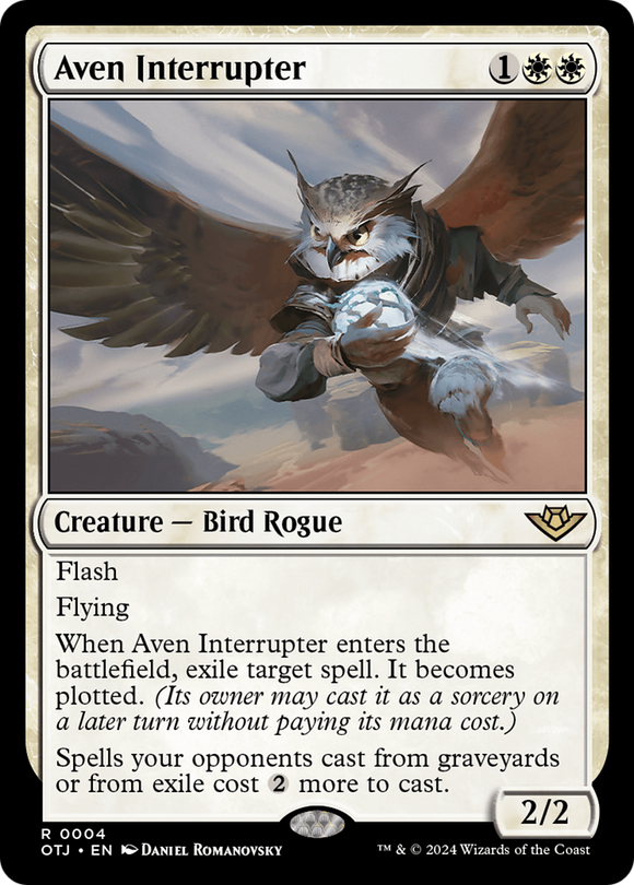 Aven Interrupter [Forajidos de Thunder Junction] 