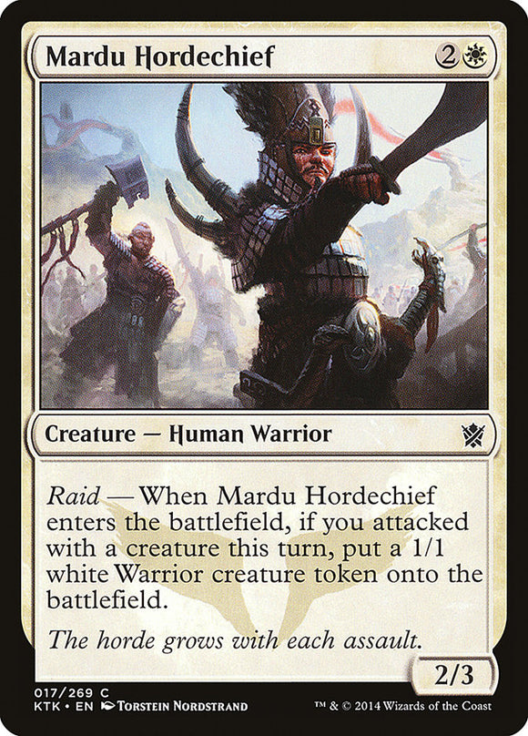 Jefe de la Horda Mardu [Khans de Tarkir] 
