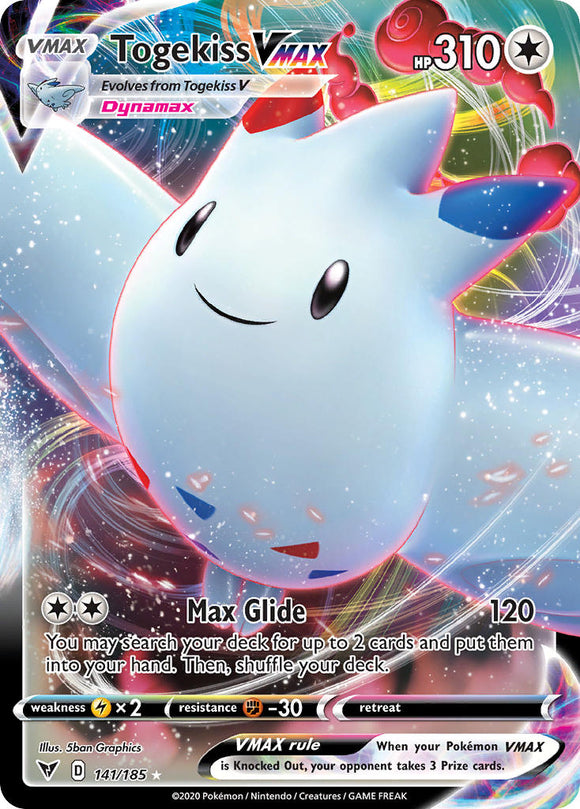 Togekiss VMAX (141/185) [Espada y escudo: voltaje vívido] 