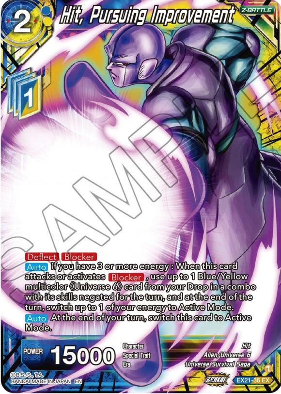 Hit, en busca de la mejora (EX21-36) [Set del 5.º aniversario] 
