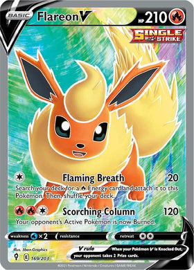 Flareon V (169/203) [Espada y escudo: cielos en evolución] 