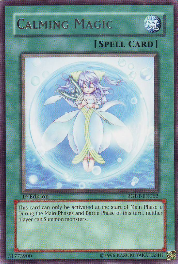 Magia calmante [RGBT-EN062] Raro 