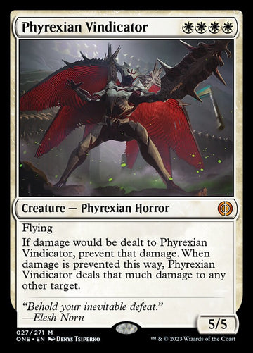 Vindicador pirexiano [Phyrexia: Todos serán uno] 