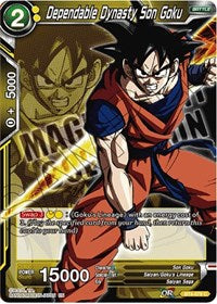 Dinastía confiable Son Goku (BT4-078) [Magnífica colección Versión Broly] 