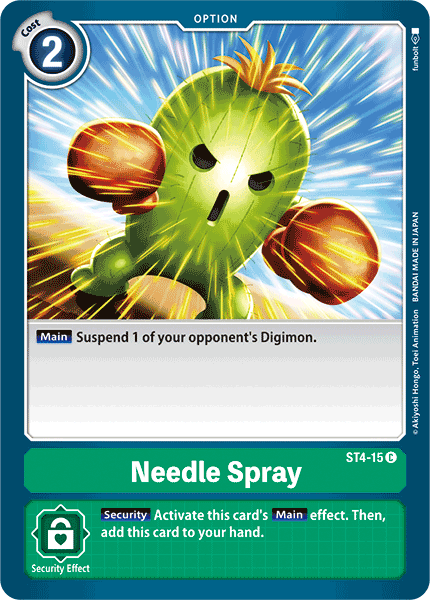 Spray de aguja [ST4-15] [Mazo de inicio: Giga Green] 