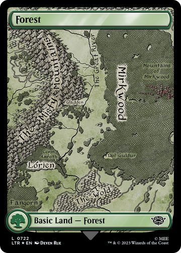 Bosque (0722) (Surge Foil) [El Señor de los Anillos: Cuentos de la Tierra Media] 