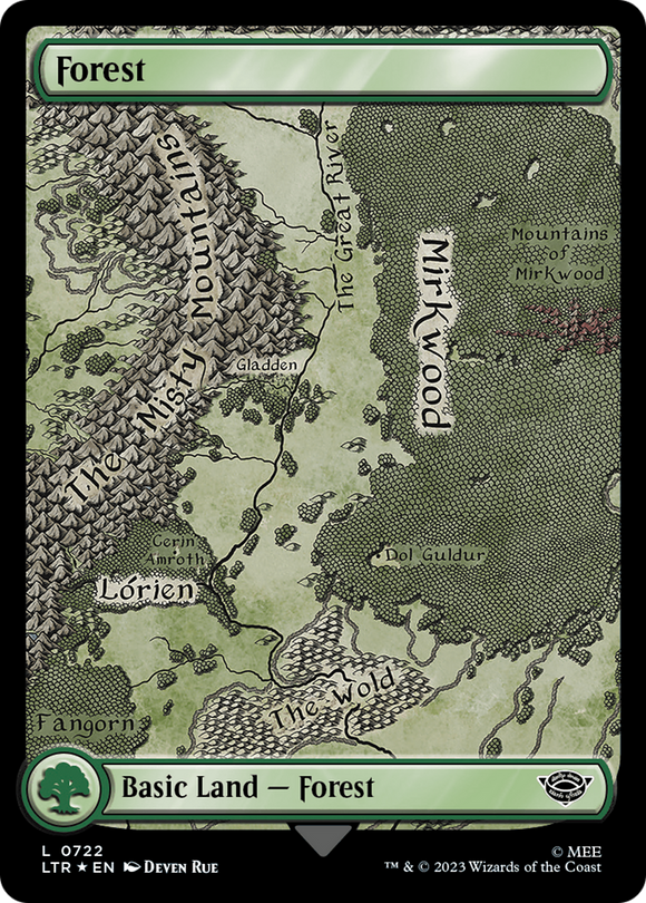 Bosque (0722) (Surge Foil) [El Señor de los Anillos: Cuentos de la Tierra Media] 
