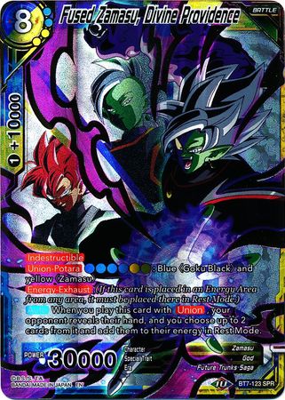 Zamasu fusionado, Divina Providencia (SPR) (BT7-123) [El asalto de los Saiyans] 