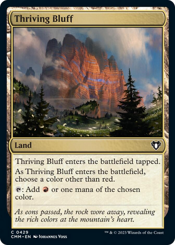 Thriving Bluff [Comandante Masters] 