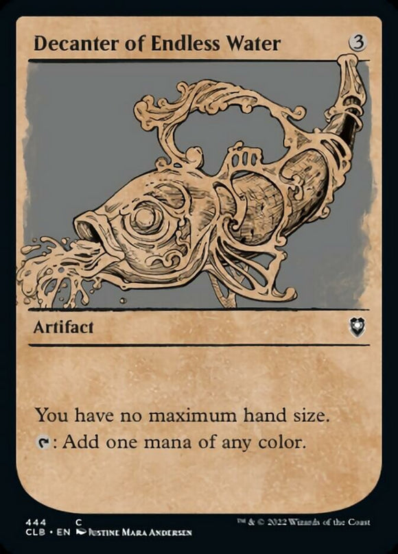 Decantador de agua infinita (vitrina) [Commander Legends: Battle for Baldur's Gate] 