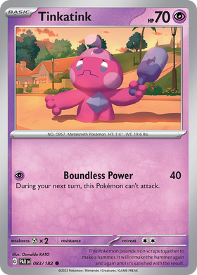 Tinkatink (083/182) [Scarlet &amp; Violet: La grieta de la paradoja] 