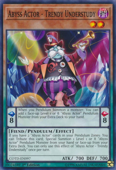 Actor de Abyss - Suplente de moda [COTD-EN097] Común 