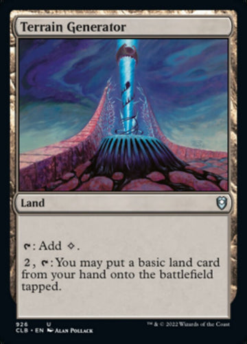 Generador de terreno [Commander Legends: Battle for Baldur's Gate] 