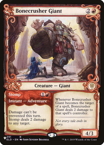 Bonecrusher Giant // Pisotón [La lista] 
