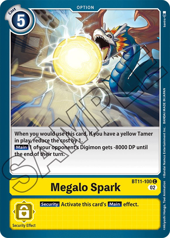Megalo Spark [BT11-100] [Fase dimensional] 