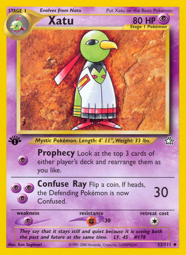 Xatu (52/111) [Neo Genesis 1.ª edición] 