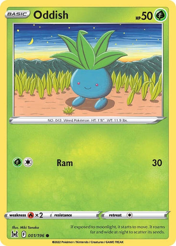 Oddish (001/196) [Espada y escudo: origen perdido] 