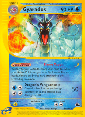 Gyarados (11/144) [Cresta del cielo] 