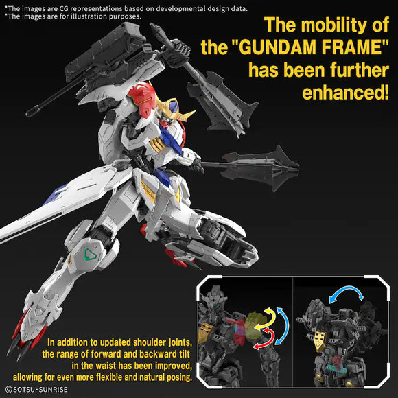 Mobile Suit Gundam Iron-Blooded Orphans MG 1/100 Gundam Barbatos Lupus Model Kit