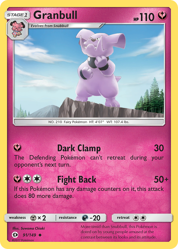 Granbull (91/149) [Sol y Luna: Conjunto básico] 