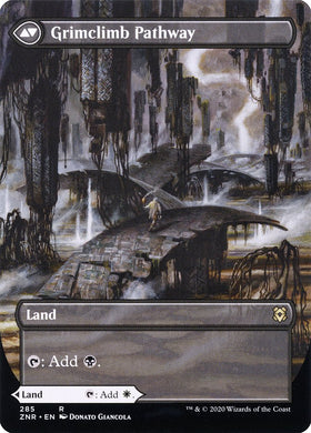 Brightclimb Pathway // Grimclimb Pathway (Borderless Alternate Art) [Zendikar Rising] - 0