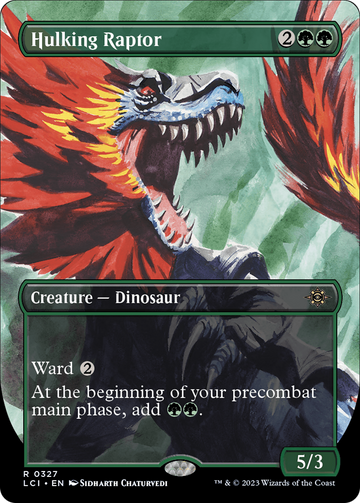 Raptor descomunal (sin bordes) [Las cavernas perdidas de Ixalan] 