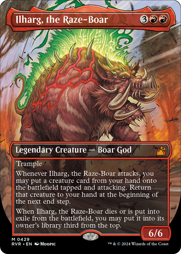 Ilharg, el jabalí arrasador (Anime sin fronteras) [Ravnica Remastered] 