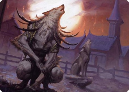 Tarjeta de arte de El señor de Ulvenwald [Serie de arte Innistrad: Midnight Hunt] 