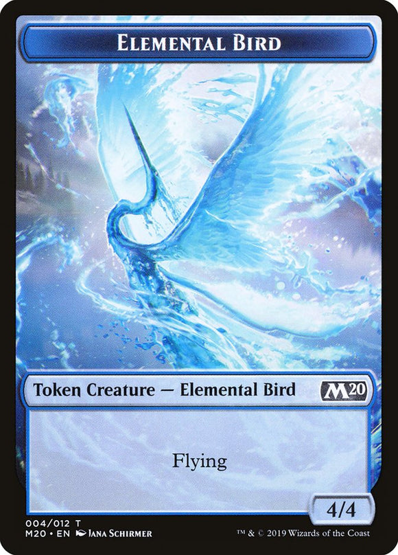 Ficha de pájaro elemental [Fichas de la colección básica 2020] 