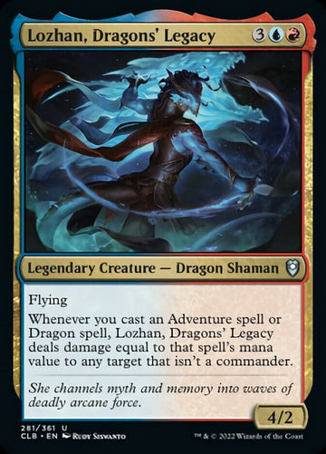Lozhan, el legado de los dragones [Commander Legends: Battle for Baldur's Gate] 