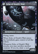 Tribute to Horobi // Echo of Death's Wail [Kamigawa: Neon Dynasty Prerelease Promos]-2
