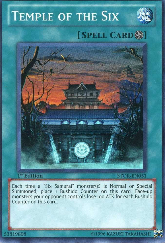 Templo de los Seis [STOR-EN051] Súper Raro 