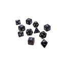 Ultra PRO: 11-Dice Set - Eclipse (Jet Black)-4
