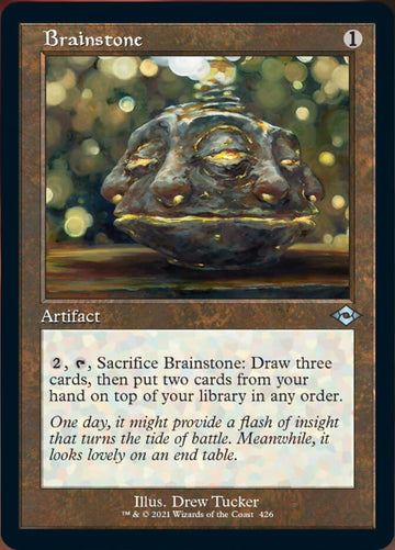 Brainstone (Retro Foil Etched) [Modern Horizons 2] - 0