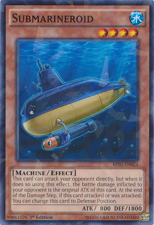 Submarineroide [BP03-EN024] Shatterfoil Raro 