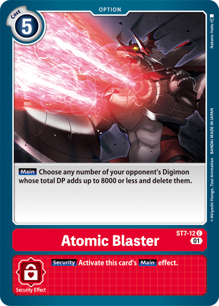 Atomic Blaster [ST7-12] [Mazo inicial: Gallantmon] 