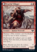 Fearful Villager // Fearsome Werewolf [Innistrad: Crimson Vow]-1