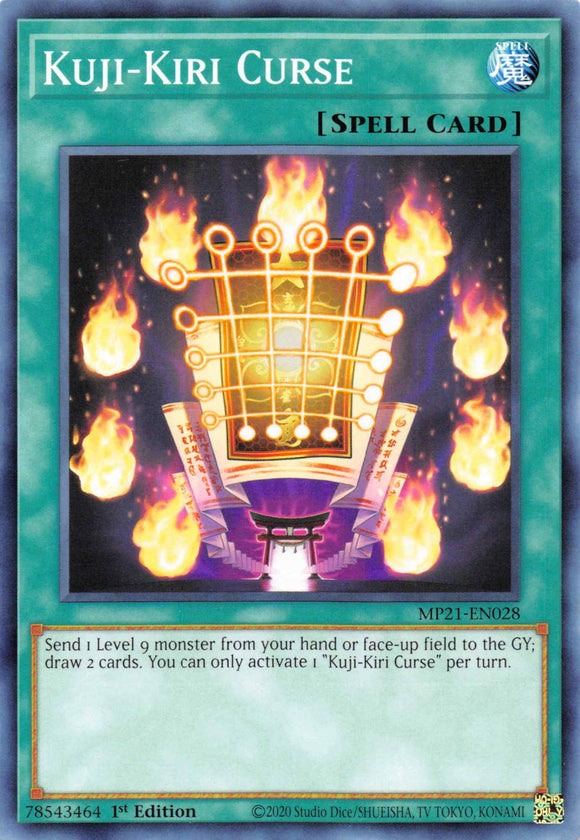 Maldición Kuji-Kiri [MP21-EN028] Común 