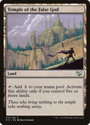 Templo del Falso Dios [Commander 2015] 