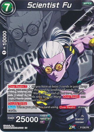 Científico Fu (P-036) [Magnífica colección Guerrero abandonado] 