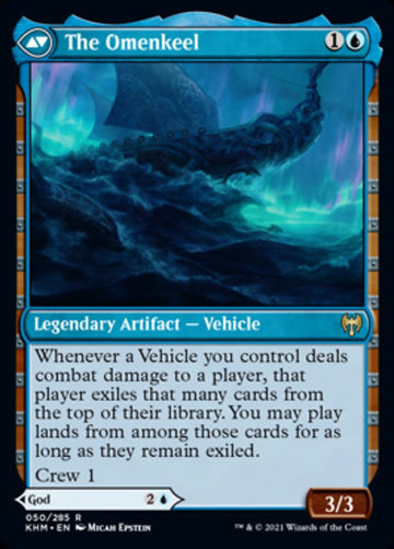 Cosima, God of the Voyage // The Omenkeel [Kaldheim] - 0