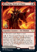 Plargg, Dean of Chaos // Augusta, Dean of Order [Strixhaven: School of Mages Prerelease Promos]-1