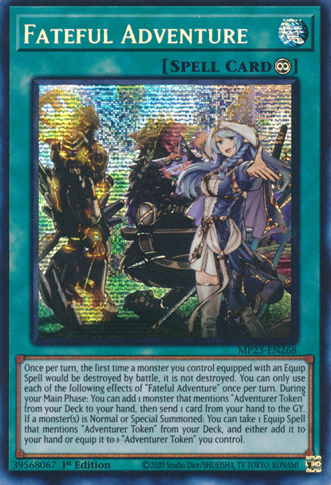 Aventura fatídica [MP23-EN268] Prismatic Secret Rare 