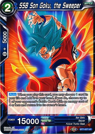 SSB Son Goku, el Barrendero (BT7-027) [El Asalto de los Saiyans] 