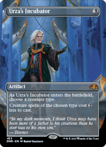 Incubadora de Urza (arte alternativo sin bordes) [Dominaria Remastered] 